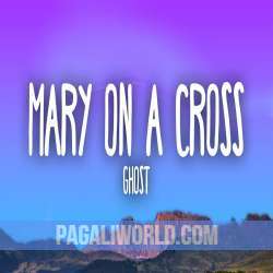 Ghost   Mary On A Cross Poster